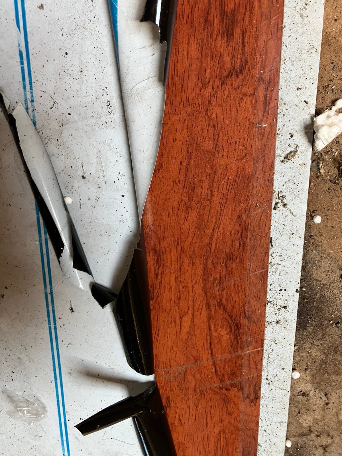 Trespa, hout look, Ophalen of Verzenden, Zo goed als nieuw, Minder dan 15 m²