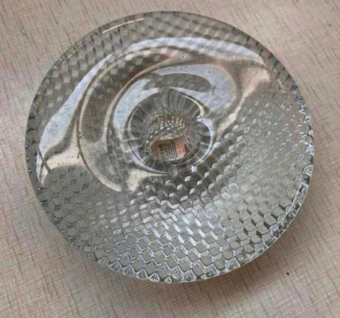 Holmegaard kandelaar model Trigona ontwerp Torben Jorgensen., Ophalen of Verzenden