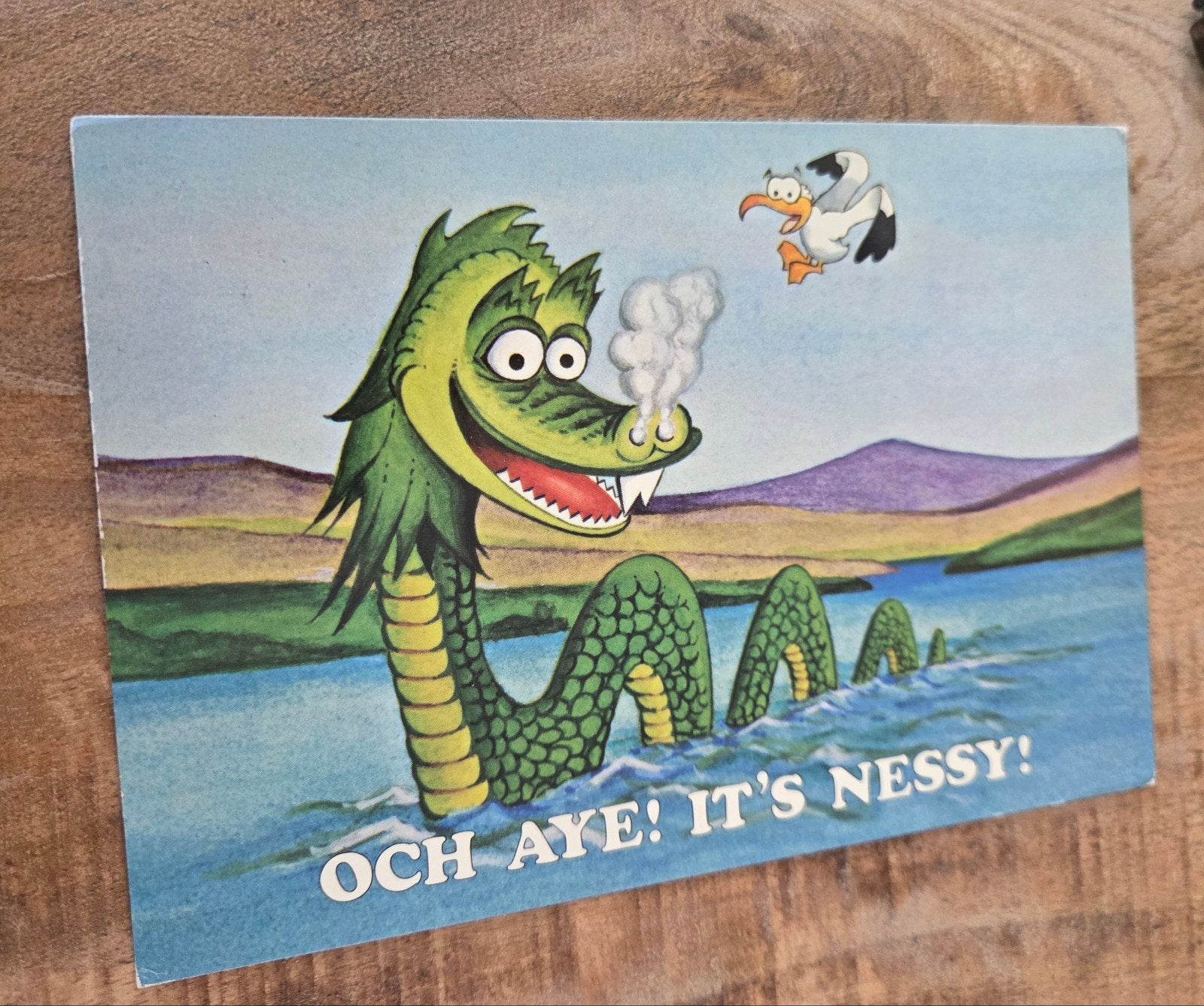 Loch Ness Monster!, Verzenden, 1960 tot 1980, Ongelopen, Engeland