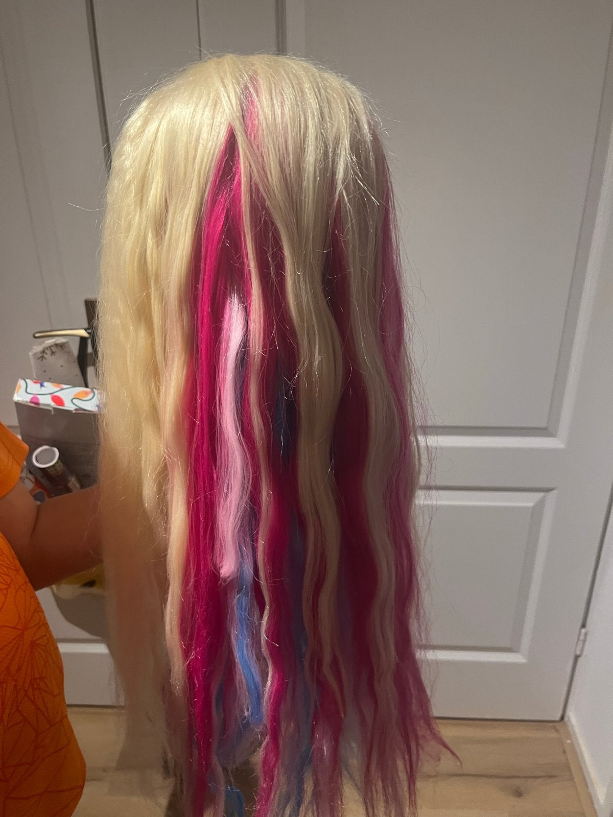 Oefenpop met haar om mee te vlechten, Ophalen, Gebruikt, Overige typen