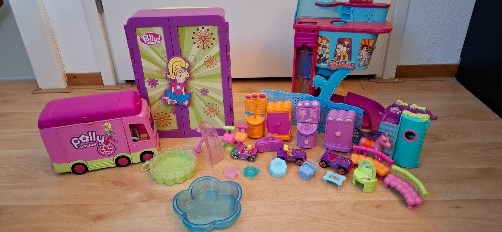 Polly pocket, Ophalen
