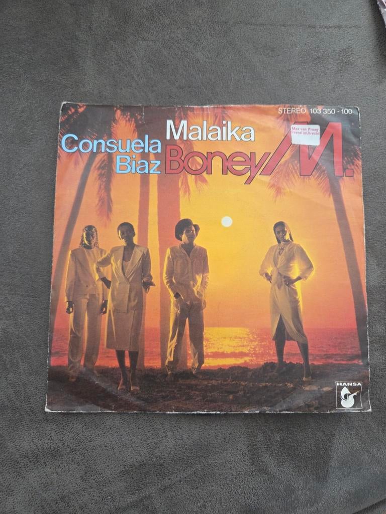 Boney M Malaika 7 inch singel vinyl, Cd's en Dvd's, Ophalen of Verzenden