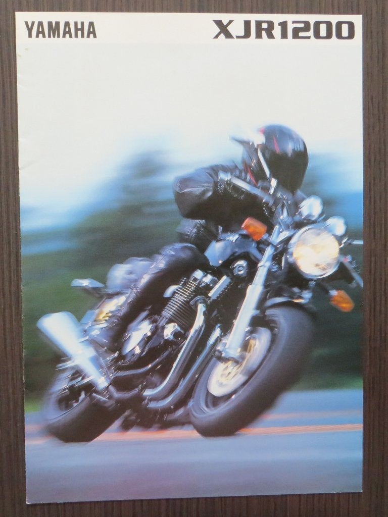 Folder Yamaha XJR 1200 - 1995 - 8 blz (Engels), Motoren, Verzenden, Yamaha