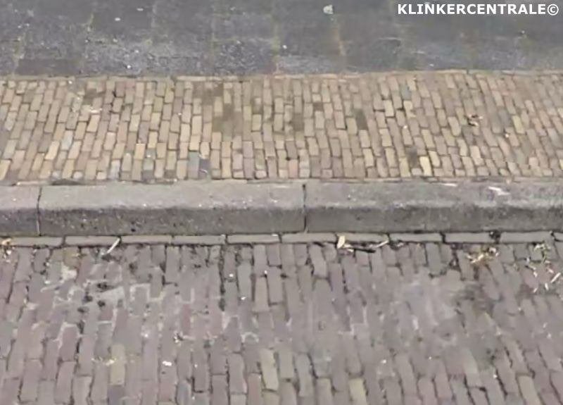 250m2 brons geel gebakken klinkers ca. 4x6x15cm ijsseltjes., Bij dit gebruikte product niet meer te achterhalen., Gebruikt, Verzenden