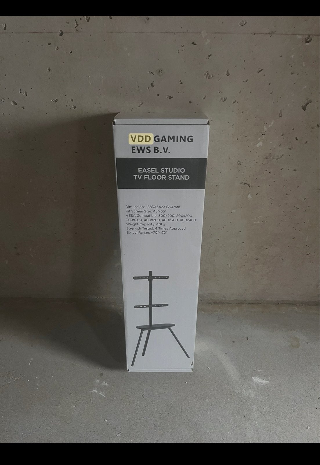 VDD Gaming | TV Vloerstandaard, Ophalen of Verzenden, Nieuw