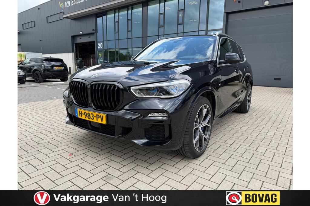 BMW X5 xDrive45e High Executive M-sportstoelen Active Achter, Gebruikt, 394 pk, Zwart, Vierwielaandrijving