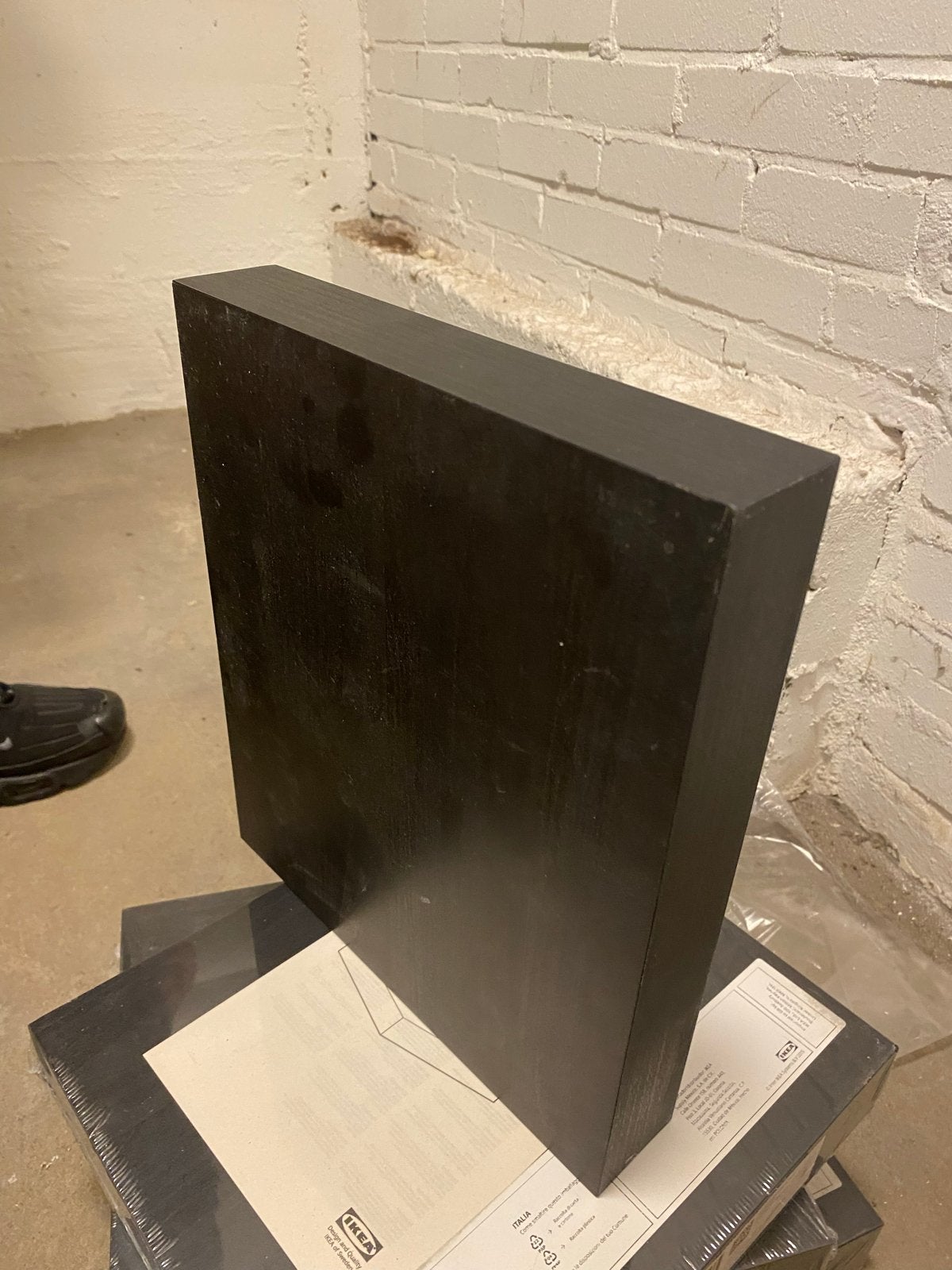 Nieuwe IKEA LACK wandplanken (4 stuks) - Zwart, Ophalen, Nieuw