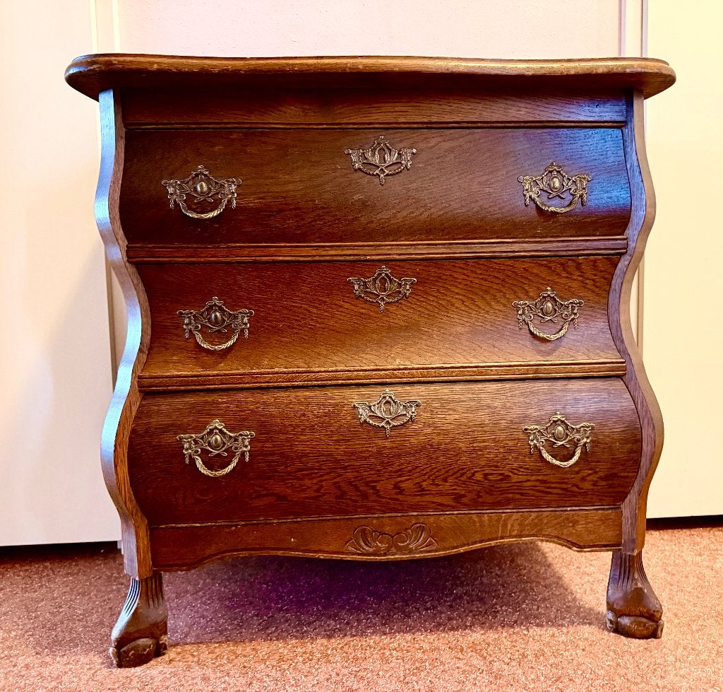 Louis XV Rococo ladenkast van Massief Eiken, Antiek en Kunst, Antiek | Meubels | Kasten, Ophalen