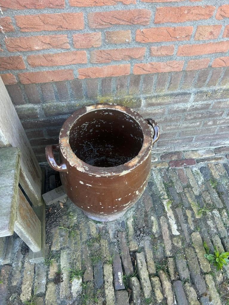 ouderwetse inmaakpot, Ophalen