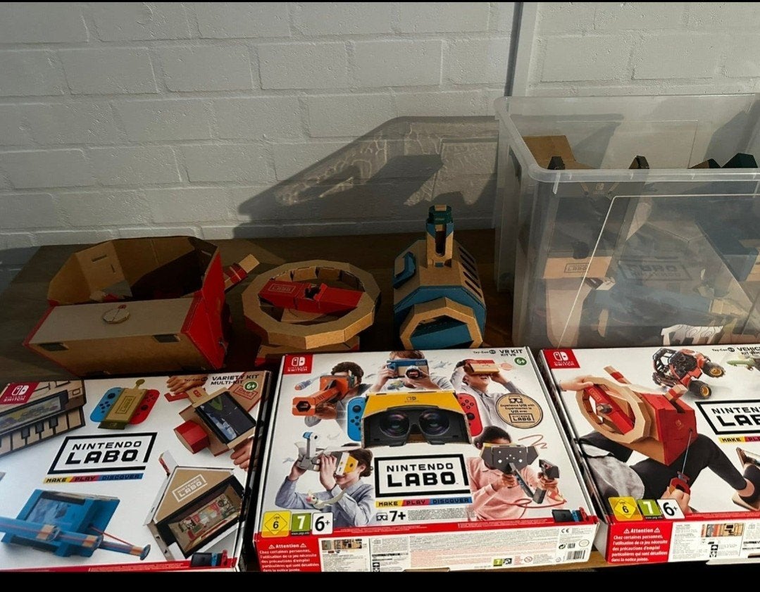 Nintendo Labo Kits - Variety, VR en Vehicle, Ophalen, Zo goed als nieuw, Switch Original