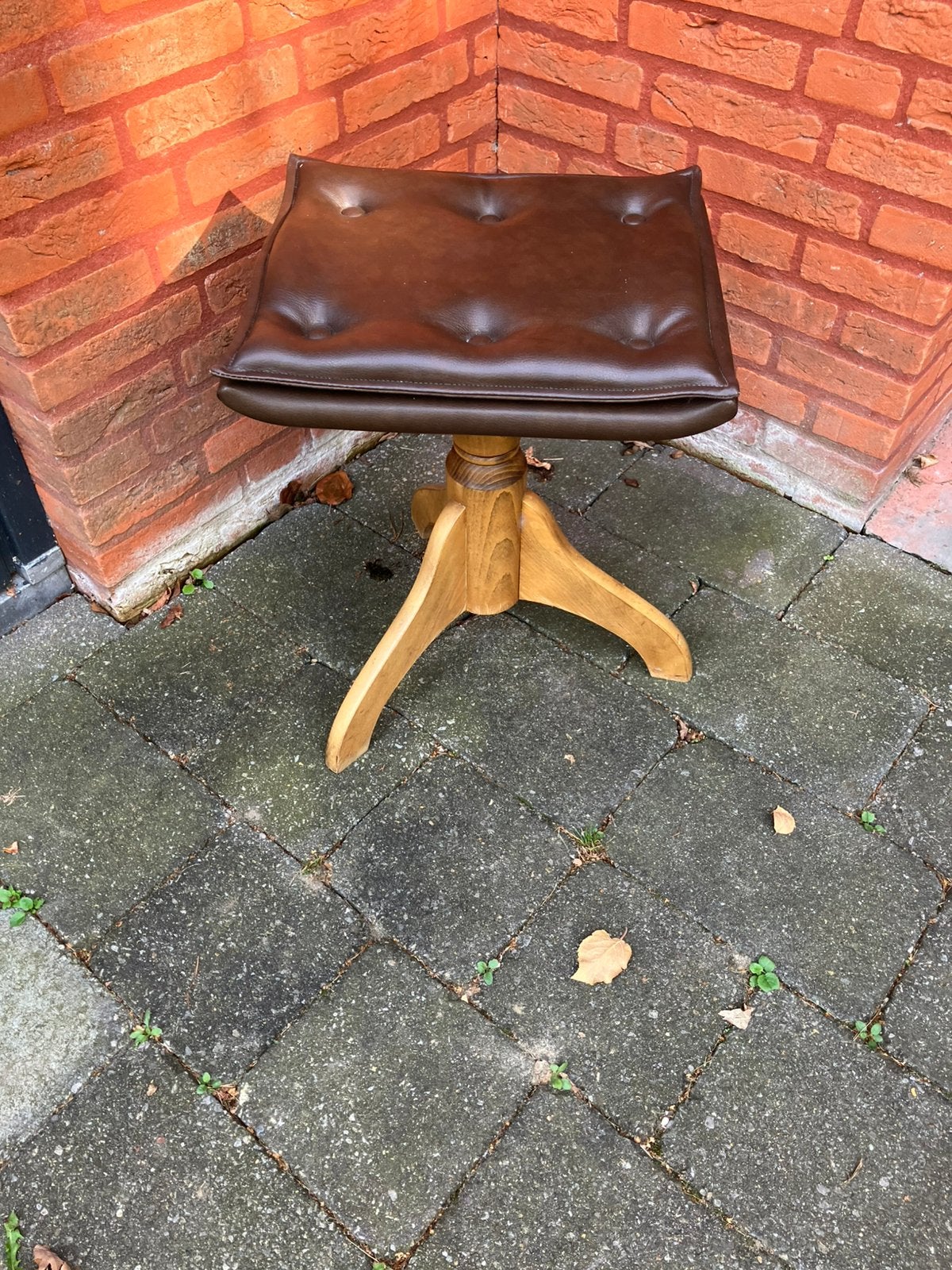 Vintage pianokruk, Ophalen of Verzenden, Zo goed als nieuw, Zwart