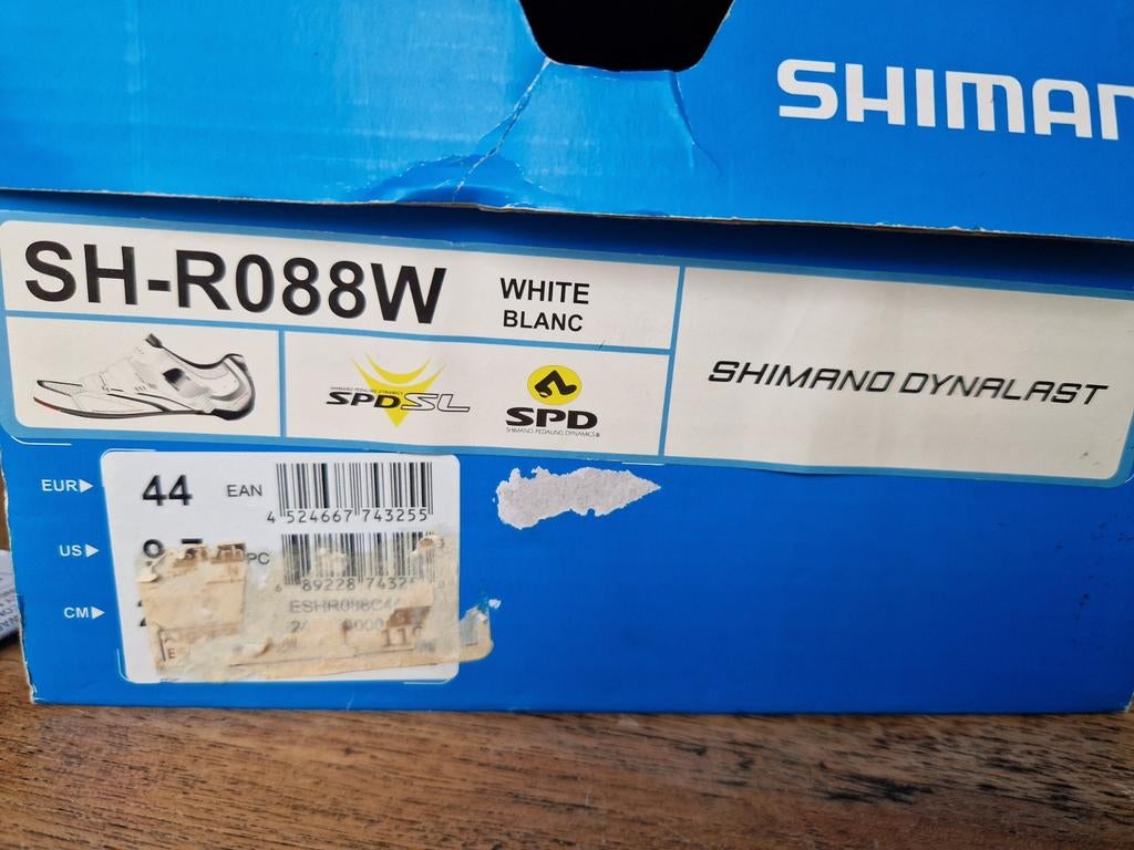 Shimano Race Fiets schoenen wit Dynalast, Ophalen of Verzenden, Overige maten, Schoenen