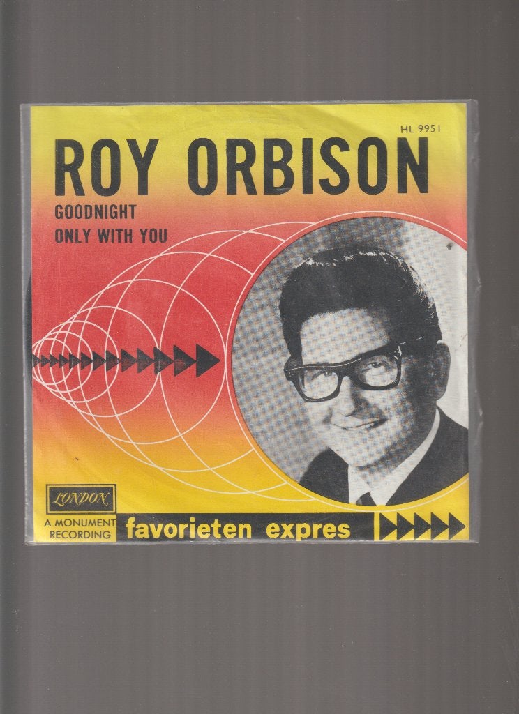 ROY  ORBISON  --  GOODNIGHT, Cd's en Dvd's, Vinyl Singles, Gebruikt, 7 inch, Pop, Fotohoes