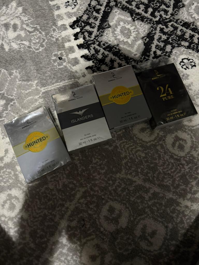 4x Dorall Collection Parfums - Nieuw in verpakking, Sieraden, Tassen en Uiterlijk, Uiterlijk | Parfum, Ophalen of Verzenden, Nieuw