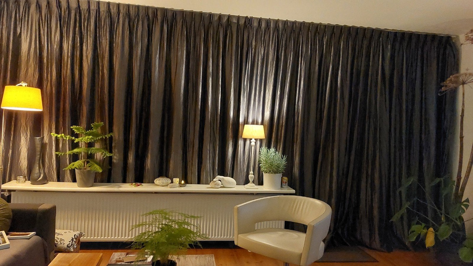 overgordijnen, Overige materialen, 500 cm, 255 cm, Grijs