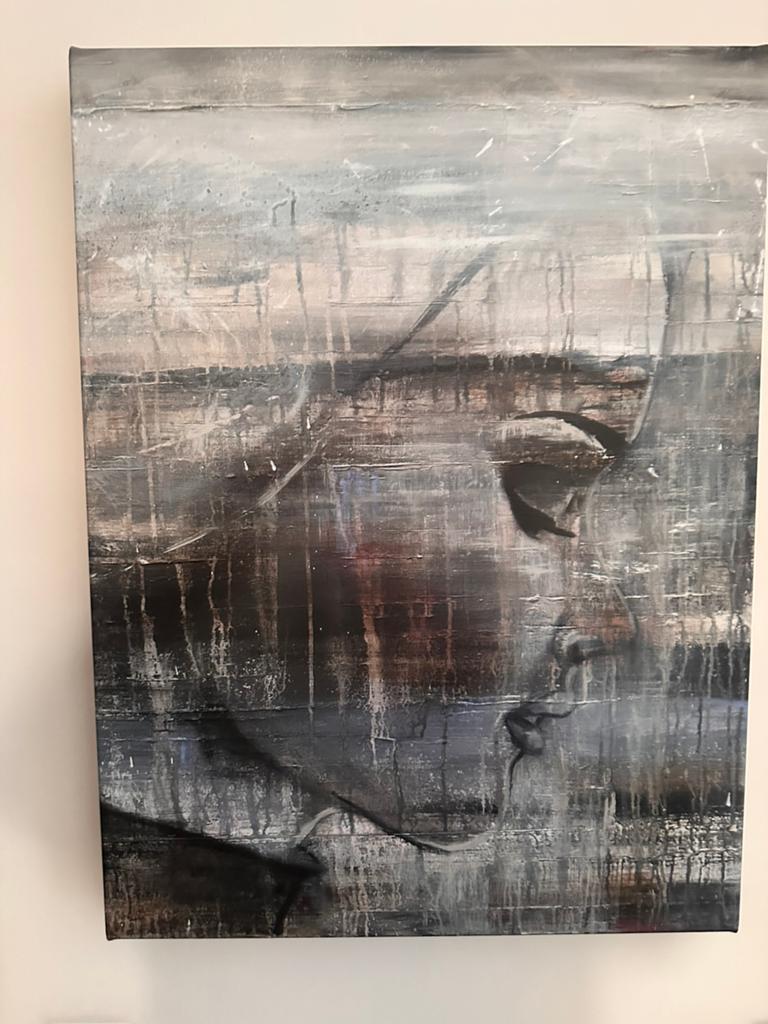 Canvas schilderij, Antiek en Kunst, Ophalen
