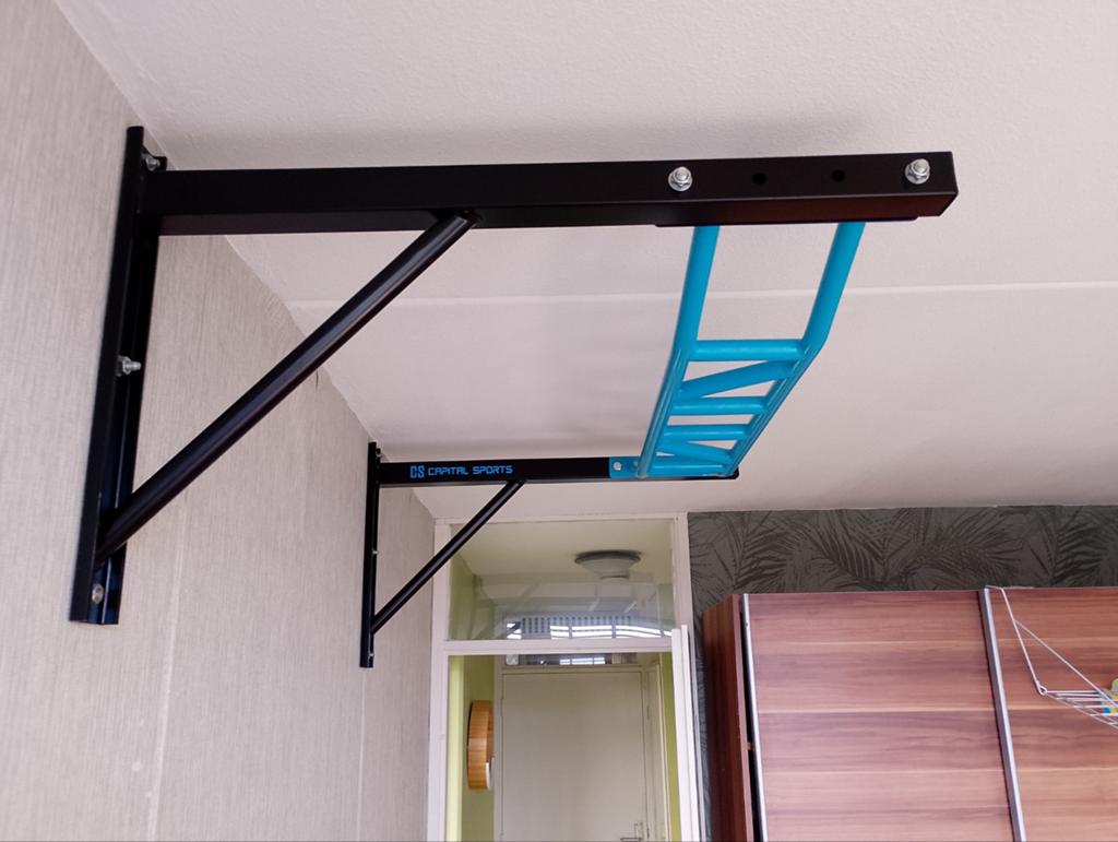 Optrekstang -Calisthenics nieuwstaat!, Sport en Fitness, Fitnessmaterialen, Ophalen, Gebruikt, Rug, Oprekstang