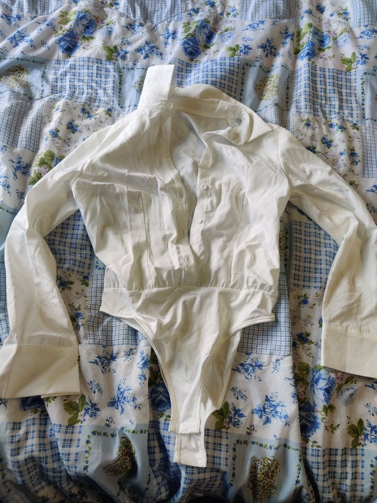 Blouse body, wit. NIEUW maat M (M21), Ophalen of Verzenden, Nieuw, Maat 38/40 (M), Wit