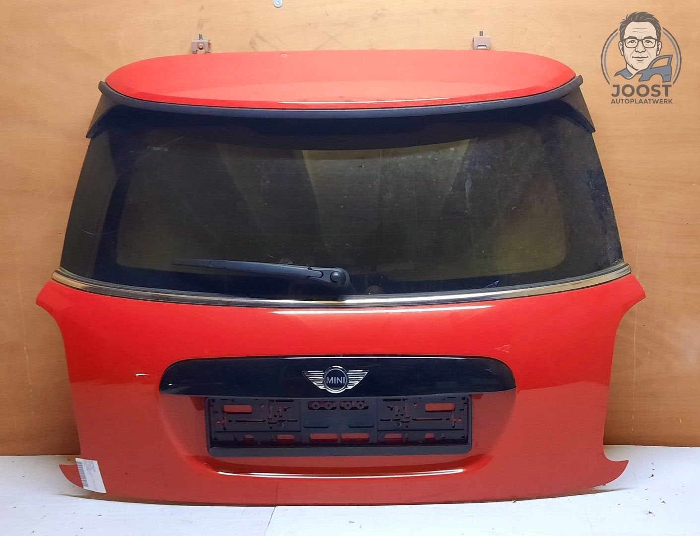 Achterklep kompleet Mini 3-deurs F56 Chili Red 851, Gebruikt, Ophalen of Verzenden, Mini, Achter