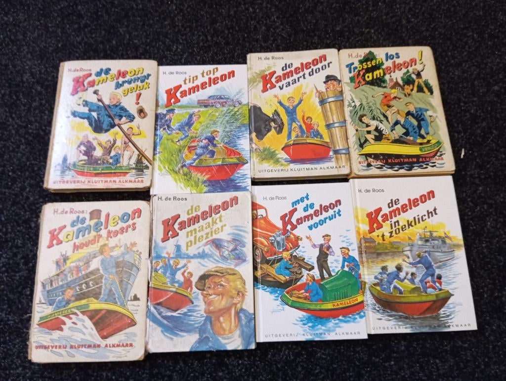 Jeugdboek de Kameleon, Hotze de Roos, Fictie, Ophalen, Gelezen