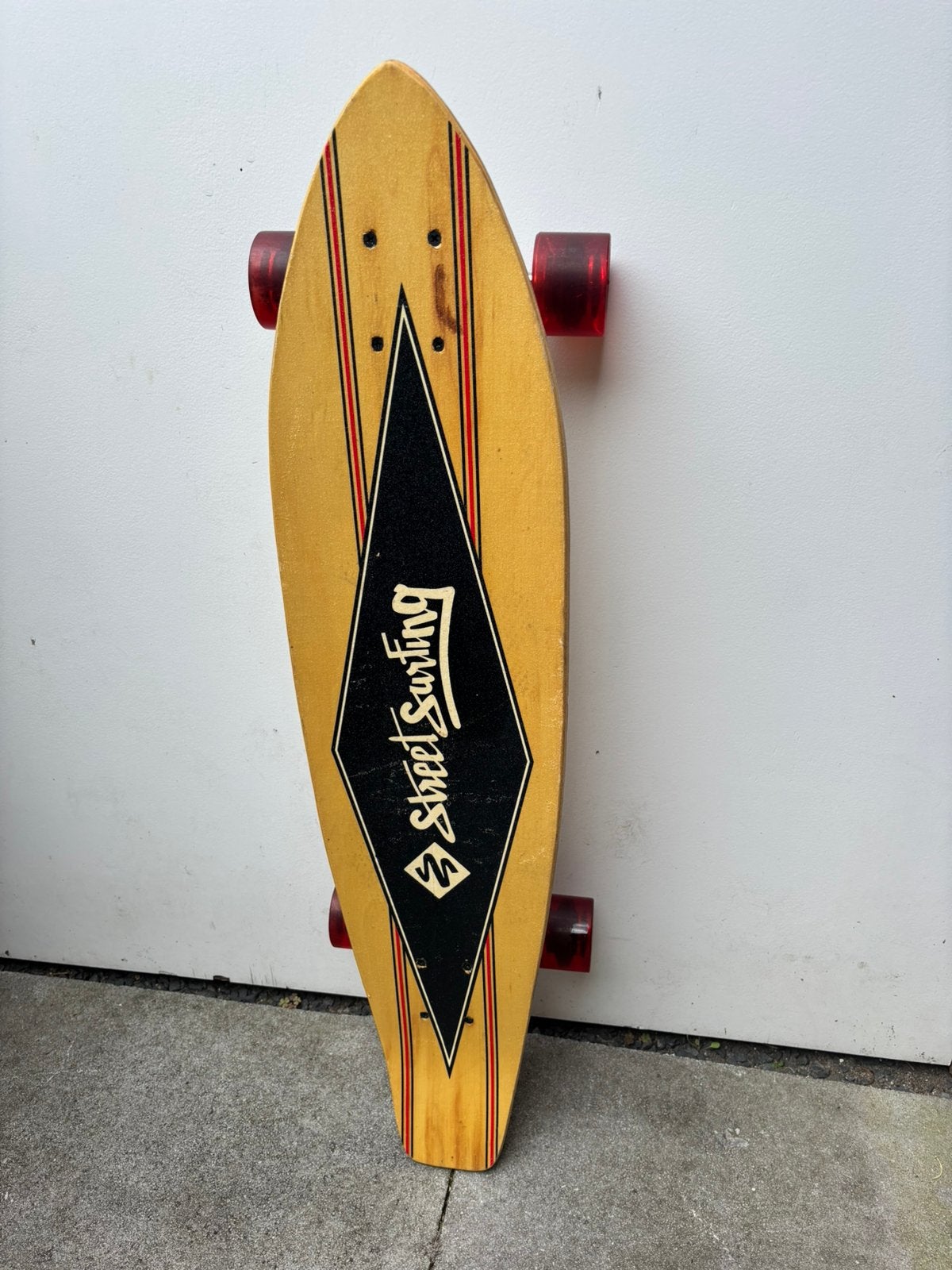 Vintage Street Surfing Skateboard longboard, Ophalen, Zo goed als nieuw, Longboard