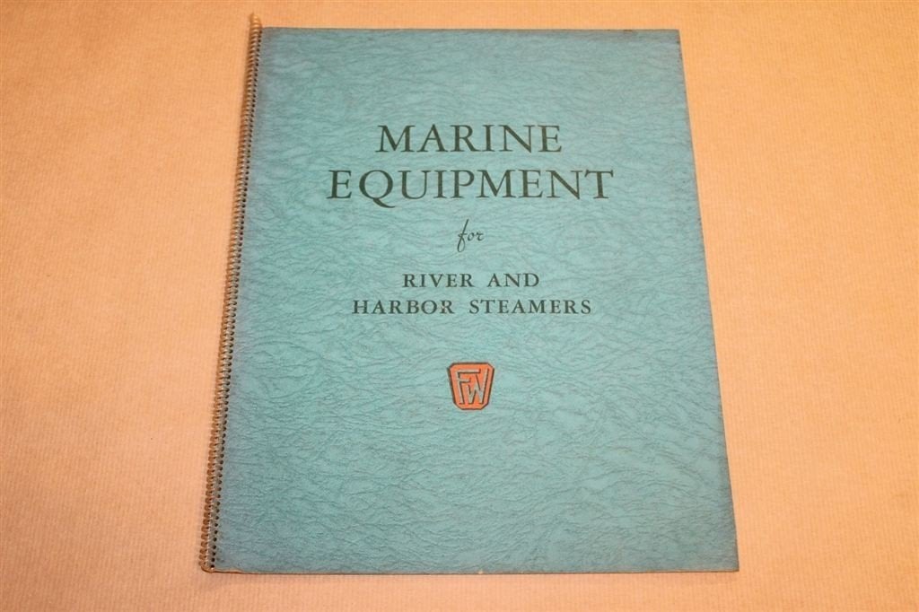 Catalogus - Marine Equipment Foster Wheeler 1945 !!, Ophalen of Verzenden, Zo goed als nieuw, Boek of Tijdschrift