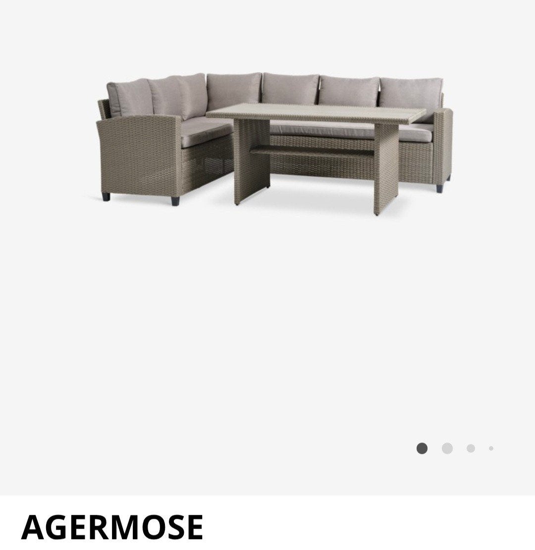 Loungeset 6 persoons, Ophalen, Bank, Rotan, 6 zitplaatsen