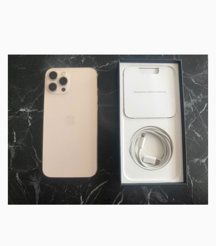 Apple iPhone 12 Pro Max Goud, Telecommunicatie, Mobiele telefoons | Apple iPhone, Ophalen, 128 GB, IPhone 12 Pro Max, Zo goed als nieuw