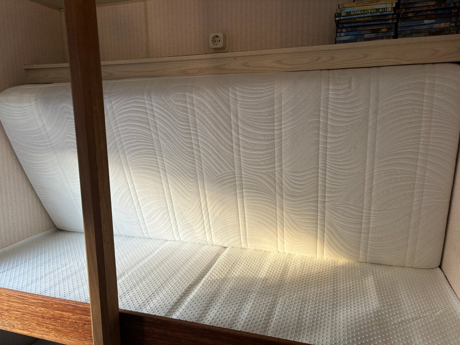 Comfortabel matras voor stapelbed of boot, Ophalen, 190 cm of minder, Zo goed als nieuw, Matras