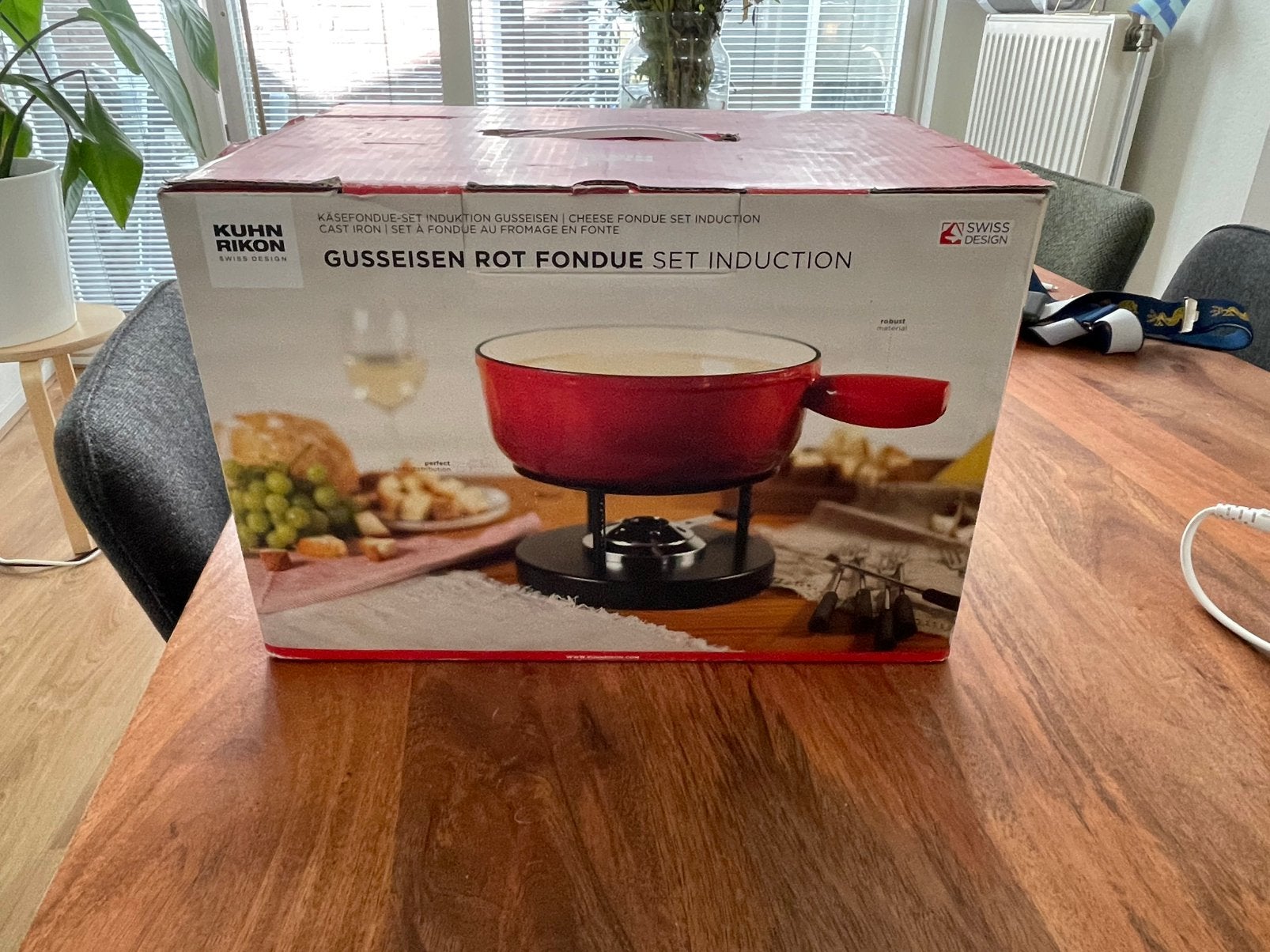 Fondueset / fonduepan Kuhn Rikon, Witgoed en Apparatuur, Gourmetstellen, Ophalen, Nieuw
