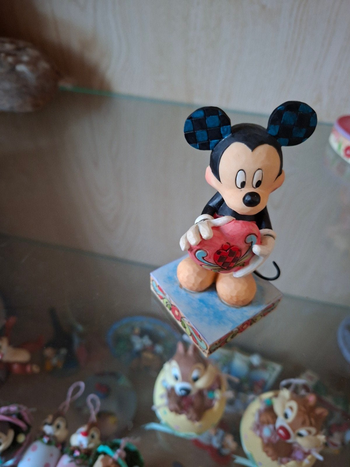 Disney traditions mickey, Verzamelen, Disney, Ophalen of Verzenden, Mickey Mouse, Zo goed als nieuw, Beeldje of Figuurtje