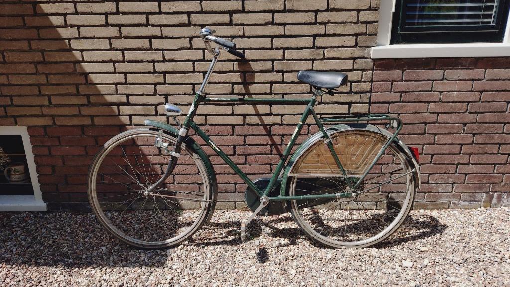 vintage fiets, Gebruikt, Staal, Heren, 53 tot 57 cm