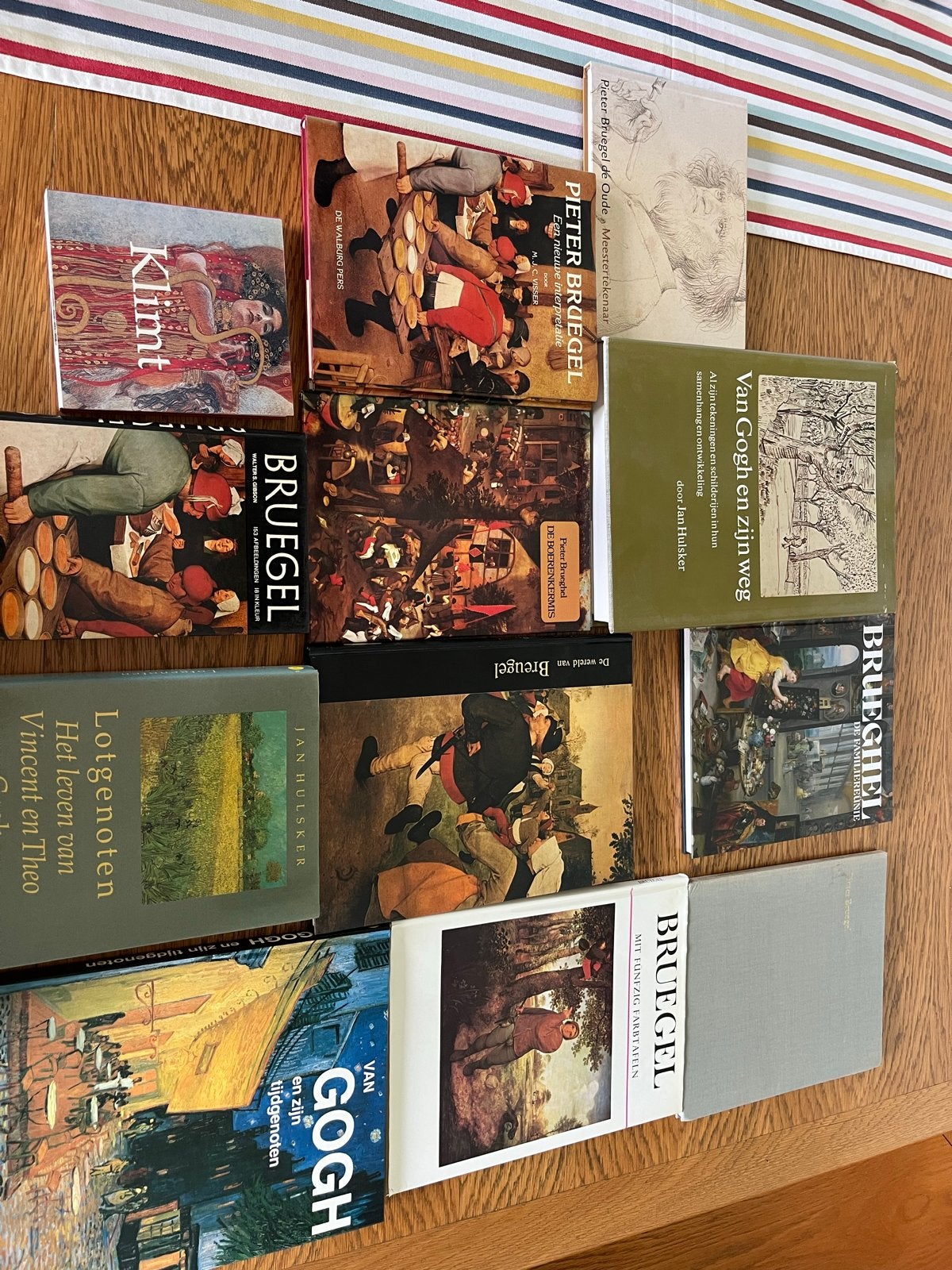 Collectie kunstboeken: Van Gogh, Bruegel en Klimt, Boeken, Ophalen of Verzenden, Gelezen, Overige onderwerpen