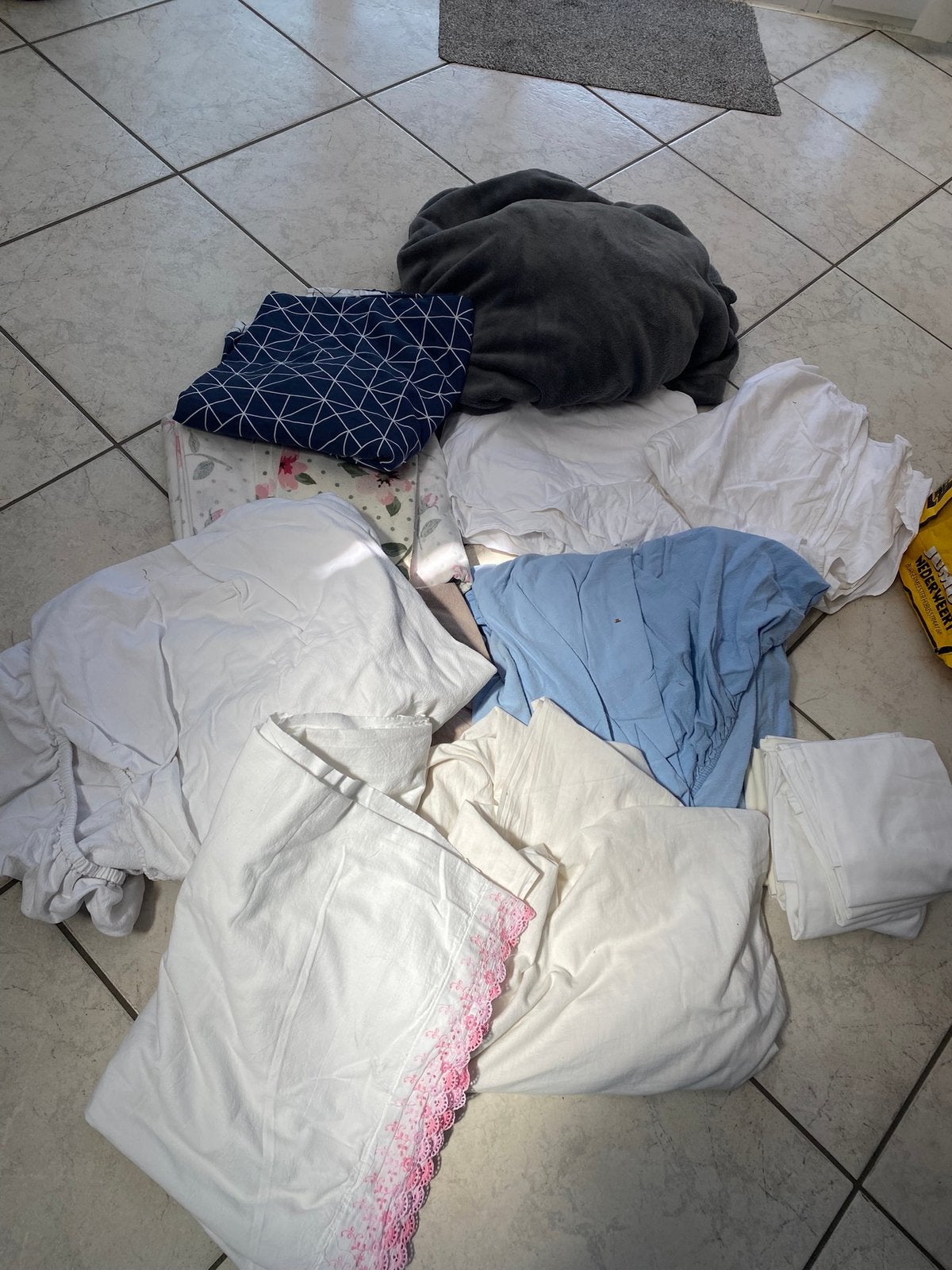 Beddengoed, Huis en Inrichting, Slaapkamer | Beddengoed, Wit, Dekbedovertrek, Tweepersoons, Ophalen of Verzenden