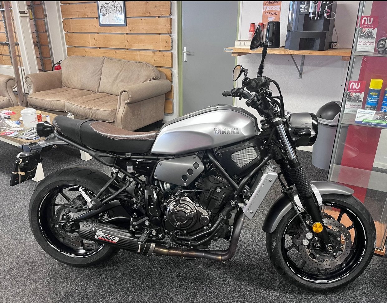 MIVV Oval compleet uitlaatsysteem Yamaha MT 07/XSR700, Ophalen of Verzenden, Nieuw