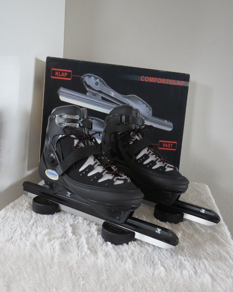 NIEUW Zandstra 3592 klapschaatsen maat 44, Klapschaats, Zandstra, Nieuw, Ophalen of Verzenden