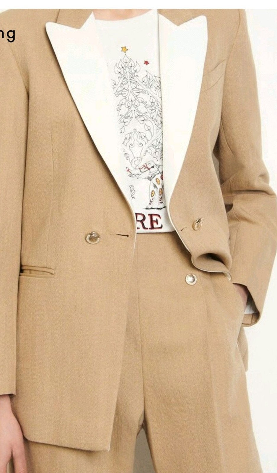 Sandro blazer maat 42 € 389, Kleding | Dames, Jassen | Zomer, Nieuw, Ophalen of Verzenden