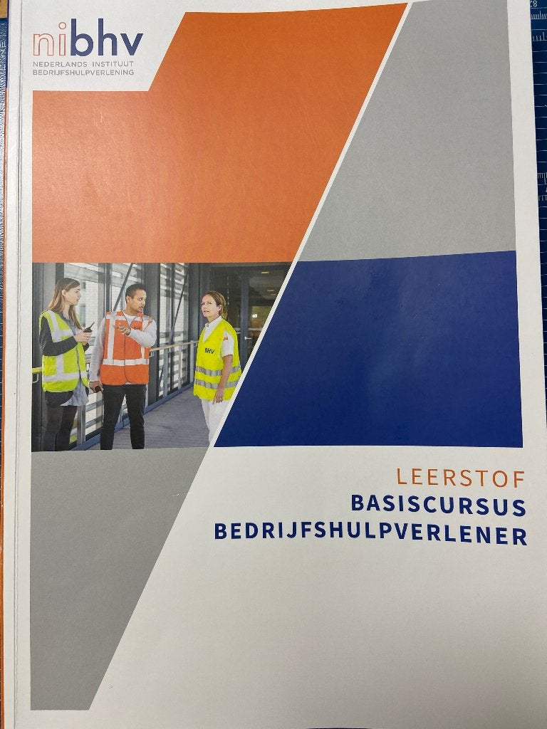 NIBHV nieuwste uitgave bhv, Verzenden, Nieuw, Nibhv, Alpha