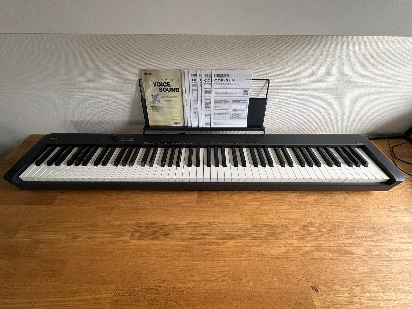 Casio CDP-S110 BK, Muziek en Instrumenten, Keyboards, Ophalen, Casio, 88 toetsen, Nieuw