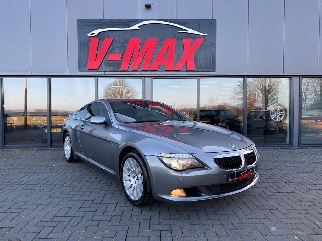 BMW 630i LCI Coupe Facelift 272PK Flippers Memory Navi Prof, Auto's, BMW, Achterwielaandrijving, Gebruikt, 4 stoelen, Leder en Stof