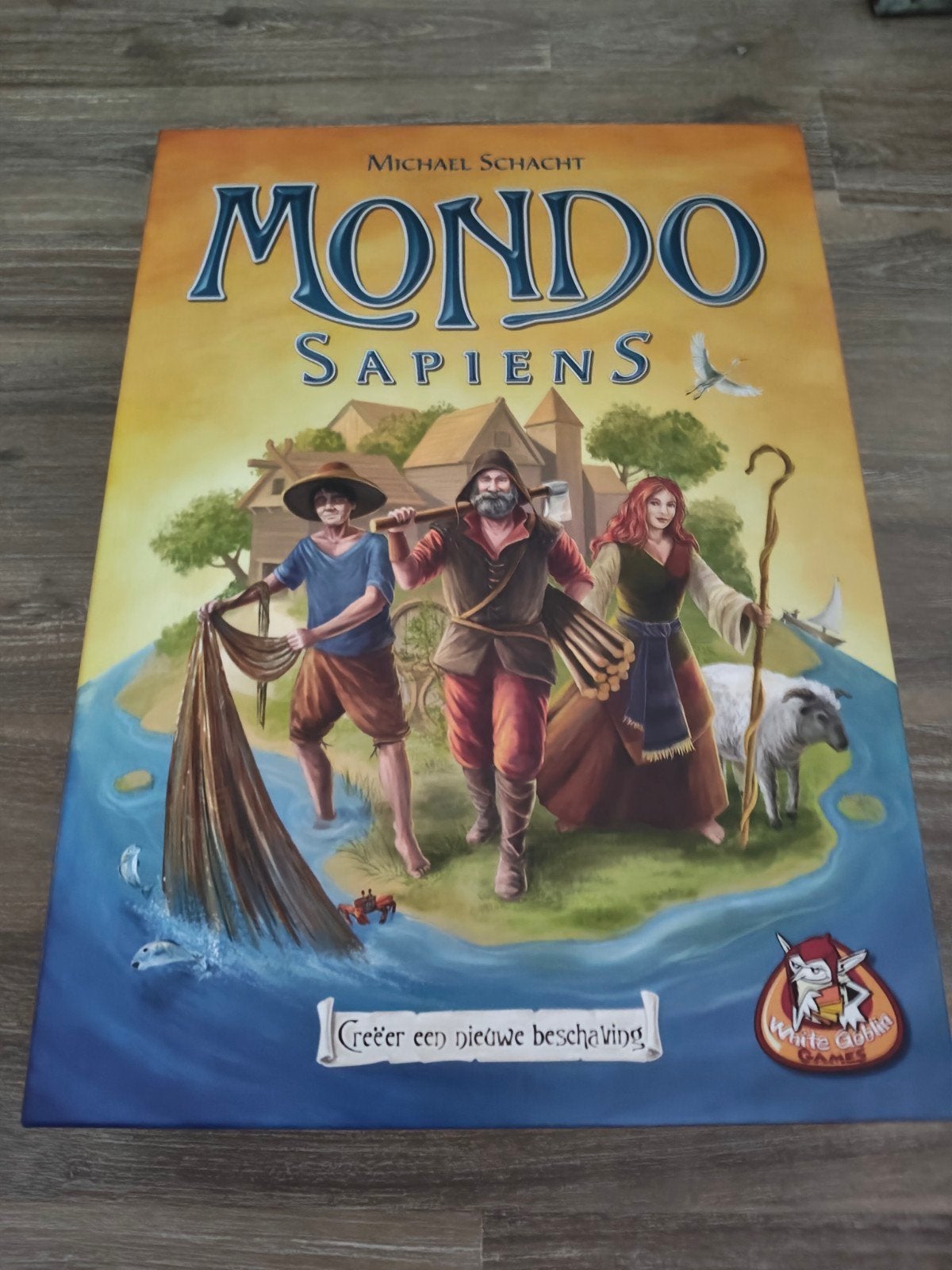 Mondo Sapiens Bordspel - Creëer een nieuwe beschaving, Hobby en Vrije tijd, Gezelschapsspellen | Bordspellen, Een of twee spelers
