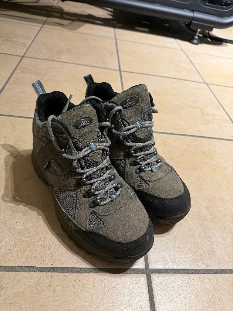 Nomad Yukon winter boots - EU 39, Nomad, Grijs, Gedragen, Wandelschoenen