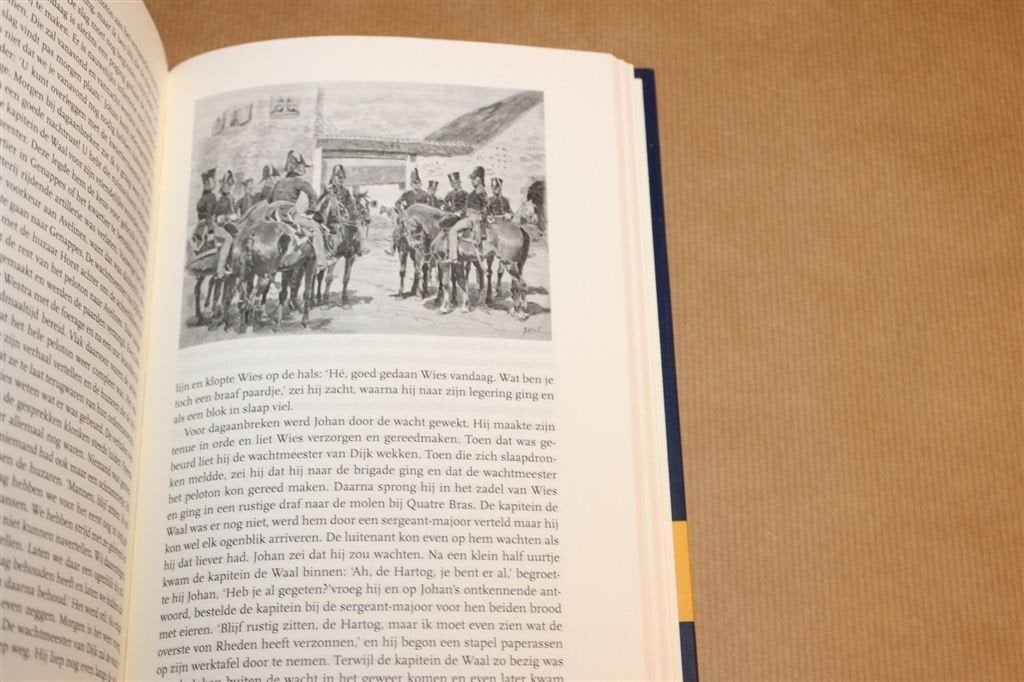 Quatre Bras — Huzarenavontuur 1813-1815 Waterloo, Verzenden, Zo goed als nieuw