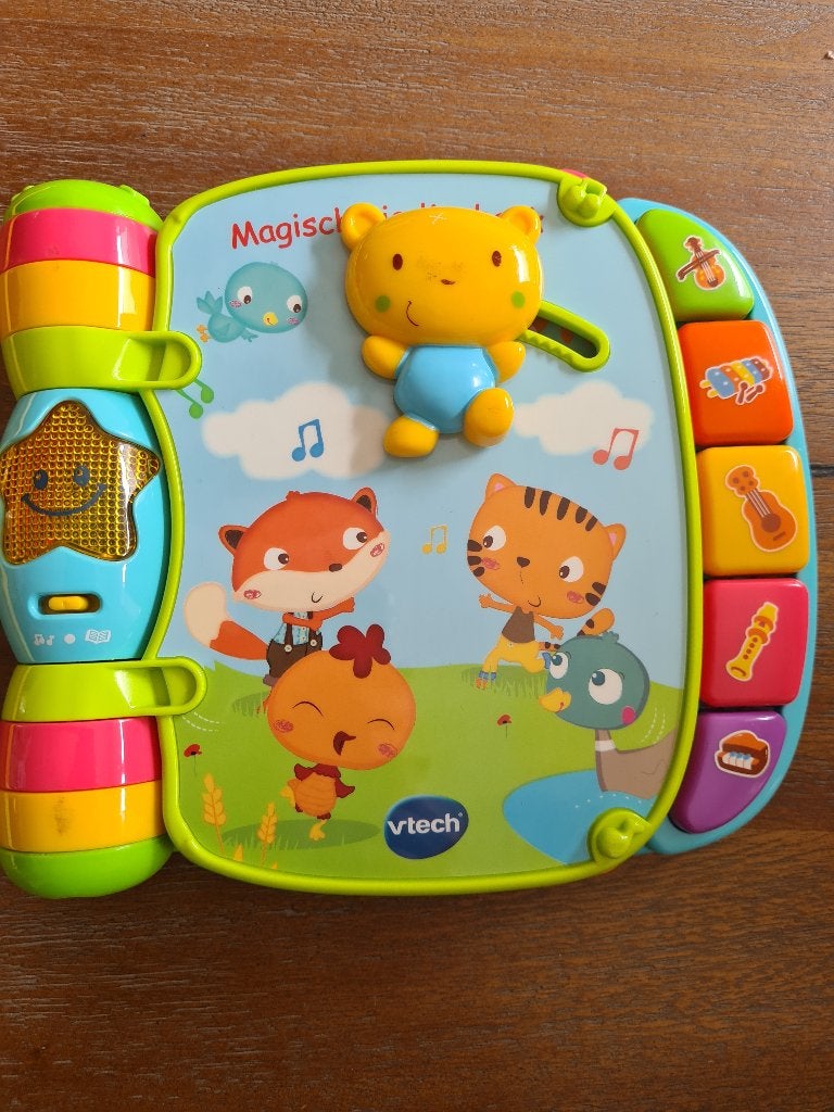 Vtech magisch muziekboekje, Ophalen of Verzenden, Zo goed als nieuw, 6 maanden tot 2 jaar