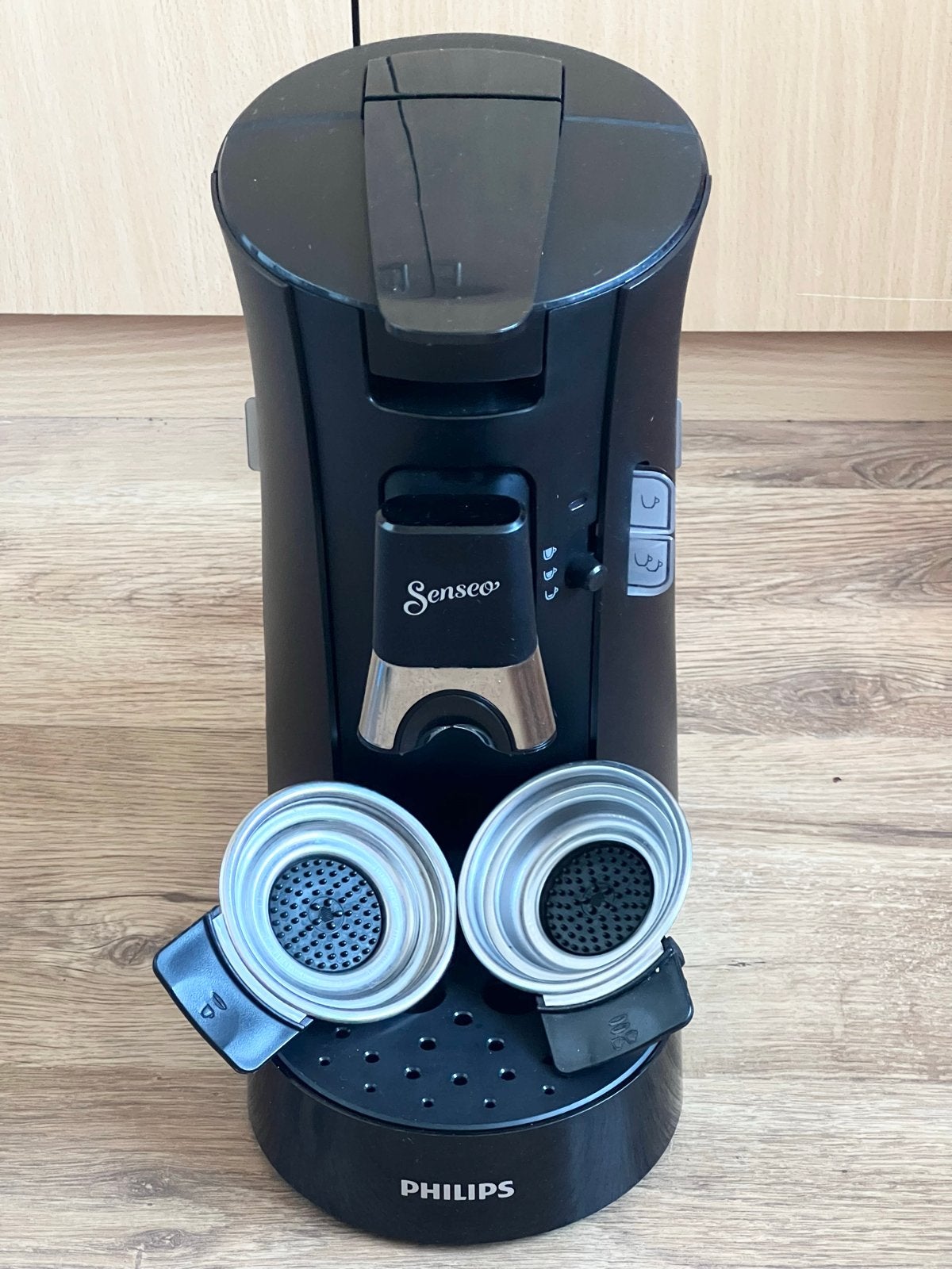 Philips Senseo Koffiezetapparaat Zwart - Goede Staat, Ophalen of Verzenden, Zo goed als nieuw