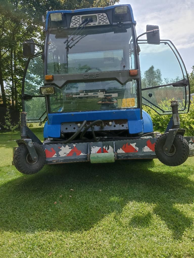 Zitmaaier Vandy Jan 2105 met kentekenbewijs!!!, Tuin en Terras, Zitmaaiers, Ophalen, Gebruikt, Opvangbak, 120 cm of meer