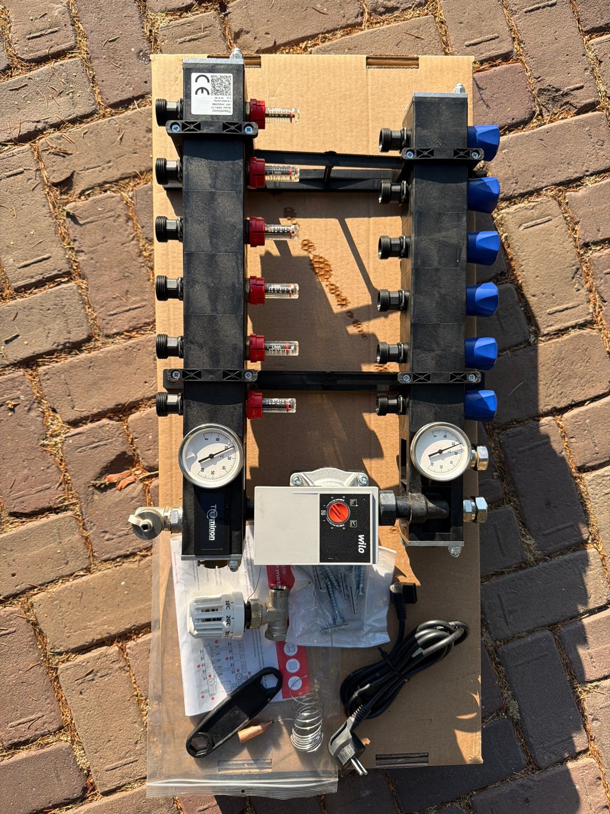 Therminon LTV Vloerverwarming Verdeler met Wilo Pomp, Ophalen, Minder dan 30 cm, Overige typen, Nieuw