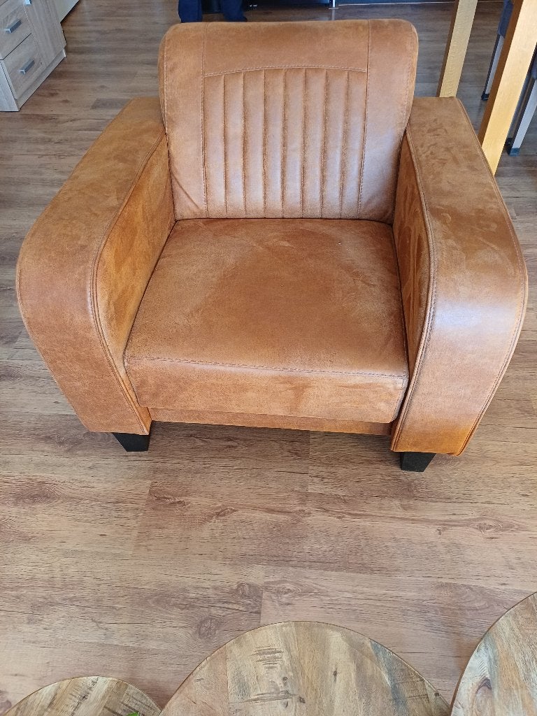 Mooie fauteuil, Ophalen, Overige materialen, 75 tot 100 cm, Zo goed als nieuw