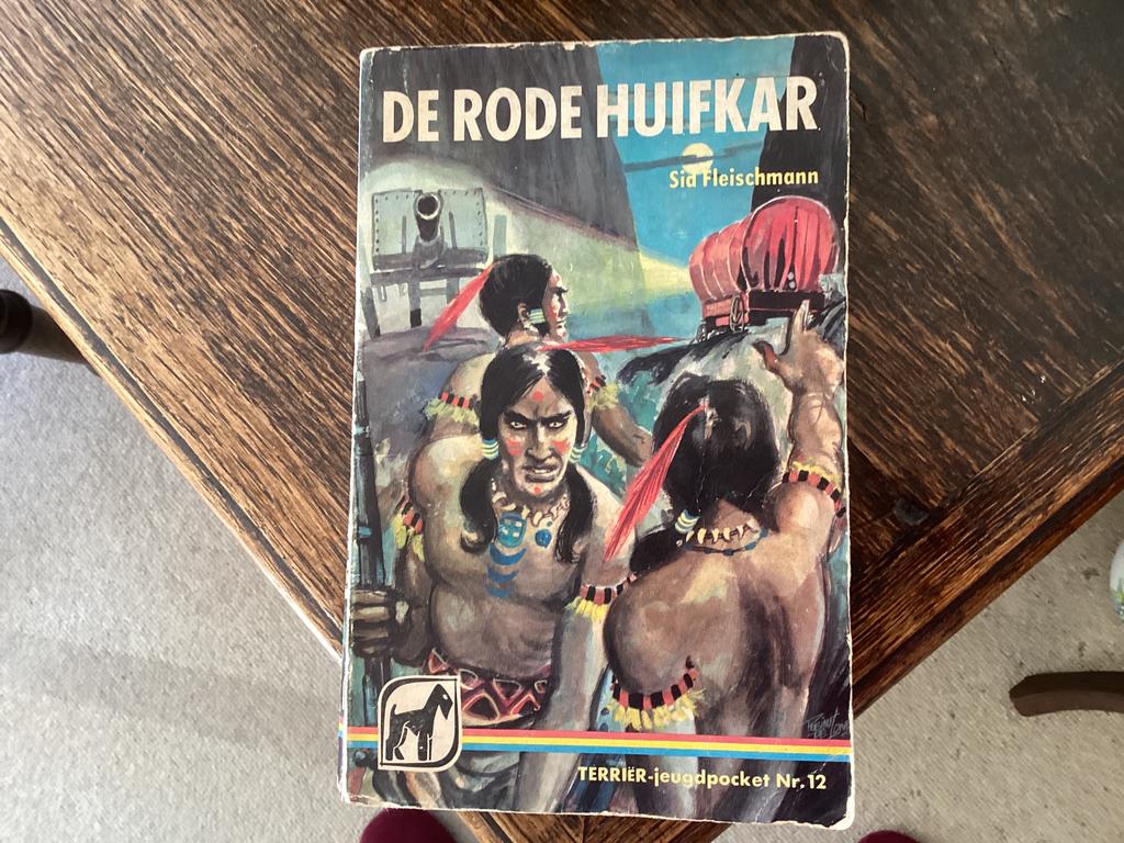 Sid Fleischmann // de rode huifkar terrier jeugdpocket, Ophalen of Verzenden, Zo goed als nieuw