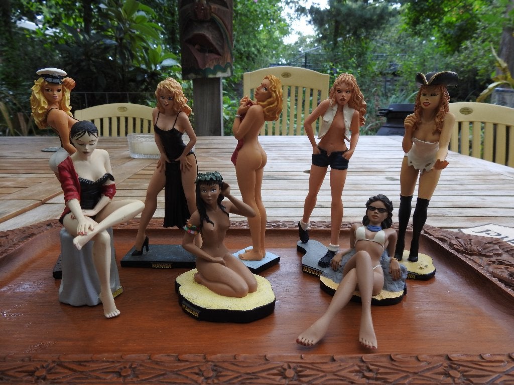 Manara milo vintage beeldjes, Ophalen, Zo goed als nieuw, Fantasy